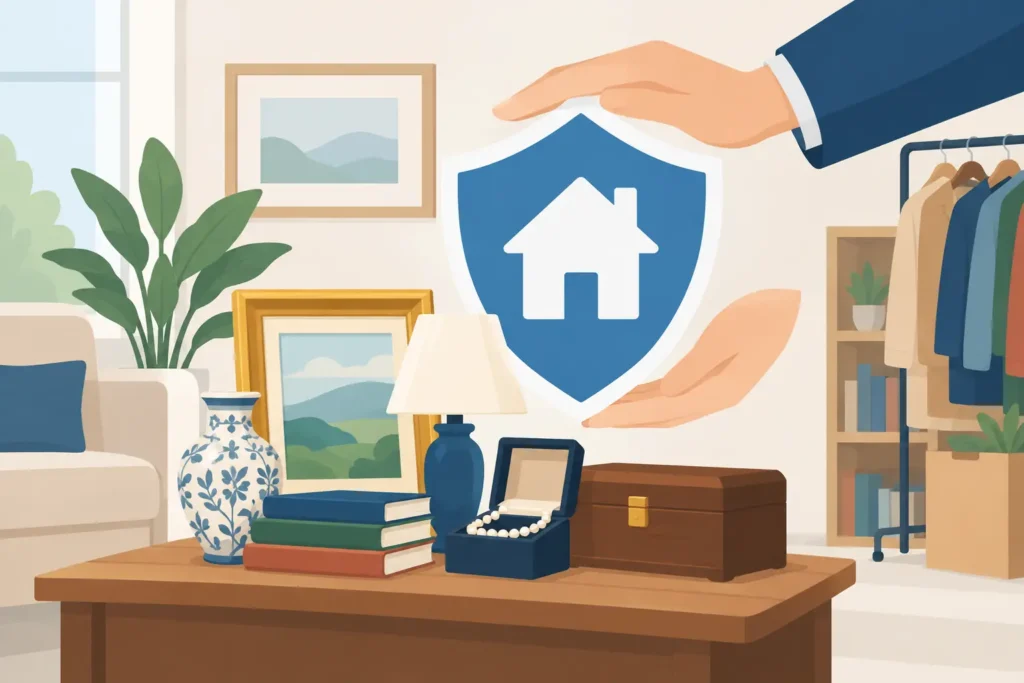 What Estate Sale Insurance Should Cover at Home