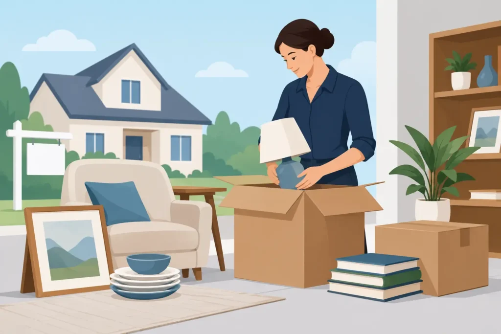 Who Handles Unsold Estate Items After a Sale?